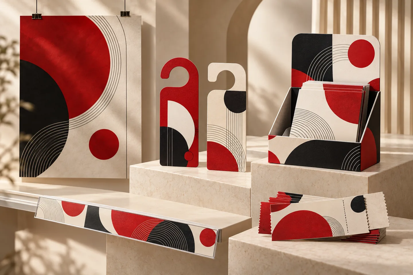 Composición ilustrativa: Publicidad impresa