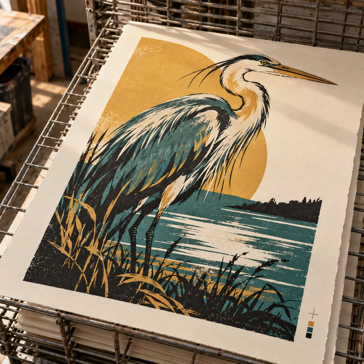 Muestra ilustrativa: Serigrafía artesanal