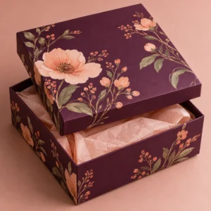 Muestra ilustrativa de Cajas de regalo personalizadas