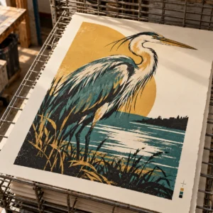 Muestra ilustrativa de Carteles serigráficos