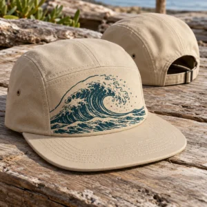 Muestra ilustrativa de Gorras serigrafiadas